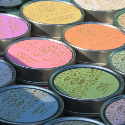 Irish Aroma Candles - BOX OF 12